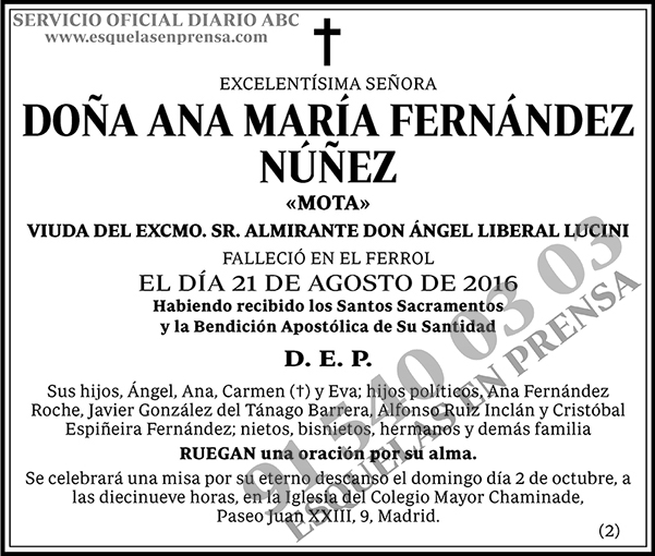 Ana María Fernández Núñez